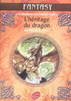 Couverture du livre « La guerre de la faille t.2 ; l'héritage du dragon » de Raymond Elias Feist aux éditions Le Livre De Poche Jeunesse