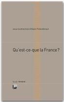 Couverture du livre « Qu'est-ce que la France ? » de Alain Finkielkraut aux éditions Stock