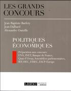 Couverture du livre « Politiques économiques » de Jean-Baptiste Barfety aux éditions Lgdj