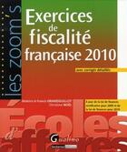 Couverture du livre « Exercices de fiscalité française (4e édition) » de Grandguillot/Noel aux éditions Gualino