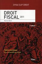 Couverture du livre « Droit fiscal (3e édition) » de Martine Betch aux éditions Vuibert