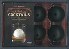 Couverture du livre « Coffret ice balls cocktails » de Yves Esposito aux éditions First