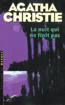 Couverture du livre « La nuit qui ne finit pas » de Agatha Christie aux éditions Editions Du Masque