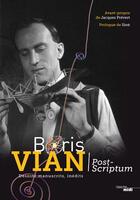 Couverture du livre « Post-scriptum » de Boris Vian aux éditions Cherche Midi