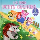 Couverture du livre « Contes en pop-up - les trois petits cochons » de Zanotti/Brunetti aux éditions Nuinui Jeunesse