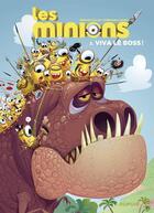 Couverture du livre « Les Minions Tome 3 : viva lè boss ! » de Renaud Collin et Lapuss' aux éditions Dupuis
