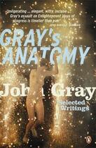 Couverture du livre « Gray's anatomy » de John Gray aux éditions Adult Pbs