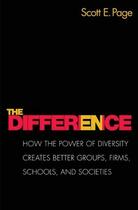 Couverture du livre « The difference : how the power of diversity creates better groups, firms, schools and societies » de Scott E. Page aux éditions Princeton University Press