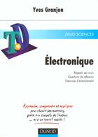 Couverture du livre « Td Electronique » de Yves Granjon aux éditions Dunod