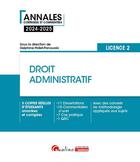 Couverture du livre « Droit administratif - L2 : 3 copies réelles d'étudiants annotées et corrigées, 10 Dissertations, 11 Commentaires (arrêt/citation), 7 Cas pratiques, 1 QRC. Des conseils de méthodologie appliqués aux sujets (8e édition) » de Delphine Pollet-Panoussis aux éditions Gualino