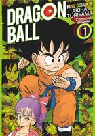 Couverture du livre « Dragon Ball - Full color Tome 1 : L'enfance de Goku » de Akira Toriyama aux éditions Glenat