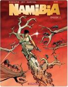 Couverture du livre « Kenya - saison 2 ; Namibia Tome 2 » de Rodolphe et Leo et Bertrand Marchal aux éditions Dargaud