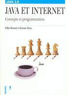 Couverture du livre « Programmation Internet Avec Java » de Gilles Roussel et Etienne Duris aux éditions Vuibert