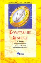 Couverture du livre « Comptabilite generale 3e » de Melyon/Noguera aux éditions Eska