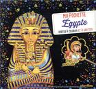Couverture du livre « Ma pochette egypte - cartes a gratter et a colorier » de Severine Laurent aux éditions Play Bac