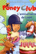 Couverture du livre « L'anniversaire de lison » de Guilloret/Pimont aux éditions Cerf Volant