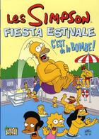 Couverture du livre « Les Simpson Hors-Série : fiesta estivale Tome 1 ; c'est de la bombe ! » de Matt Groening aux éditions Jungle