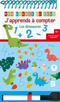 Couverture du livre « J'apprends a compter avec les dinosaures » de  aux éditions Le Ballon