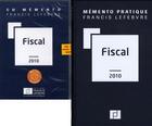 Couverture du livre « Mémento fiscal ; mémento pratique et cd-rom meménto » de  aux éditions Lefebvre