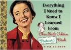 Couverture du livre « Everything i need to know i learned from this little golden postcard book » de Muldrow Diane aux éditions Random House Us