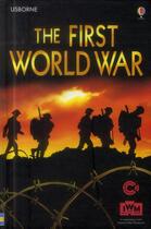 Couverture du livre « The first world war » de Conrad Mason aux éditions Usborne