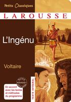 Couverture du livre « L'ingénu » de Voltaire aux éditions Larousse