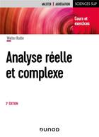 Couverture du livre « Analyse réelle et complexe (3e édition) » de Walter Rudin aux éditions Dunod