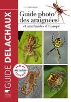 Couverture du livre « Guide photo des araignées et arachnides d'Europe » de Heiko Bellmann aux éditions Delachaux & Niestle