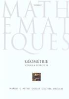 Couverture du livre « Mathematiques, cours et exercices - geometrie » de Attali/Collet aux éditions De Boeck Superieur