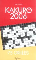 Couverture du livre « Kakuro 2006 » de Patty Palomba aux éditions De Vecchi