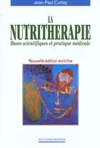 Couverture du livre « Lanutritherapie » de Jean-Paul Curtay aux éditions Boiron