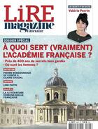 Couverture du livre « Lire magazine litteraire - avril 2021 - a quoi sert (vraiment) l'academie francaise ? » de  aux éditions Lire Magazine