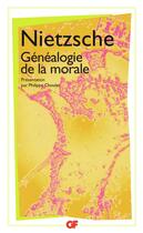 Couverture du livre « Genealogie de la morale » de Friedrich Nietzsche aux éditions Flammarion