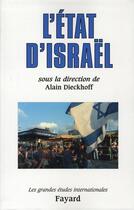 Couverture du livre « L'état d'Israël » de Dieckhoff-A aux éditions Fayard