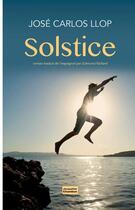 Couverture du livre « Solstice » de Jose Carlos Llop aux éditions Jacqueline Chambon