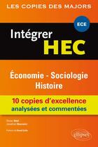 Couverture du livre « Integrer hec-ece : economie - sociologie - histoire » de Attal/Userovici aux éditions Ellipses