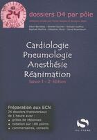 Couverture du livre « Cardiologie pneumologie anestthésie reanimation t.1 (2e édition) » de  aux éditions Medxls
