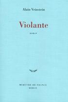Couverture du livre « Violante » de Alain Veinstein aux éditions Mercure De France