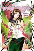 Couverture du livre « Rosario + vampire Tome 8 » de Akihisa Ikeda aux éditions Delcourt