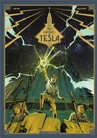 Couverture du livre « Les Trois fantômes de Tesla Tome 3 : les héritiers du rayon » de Richard Marazano et Guilhem aux éditions Lombard