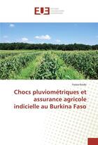 Couverture du livre « Chocs pluviométriques et assurance agricole indicielle au Burkina Faso » de Yassia Kindo aux éditions Editions Universitaires Europeennes