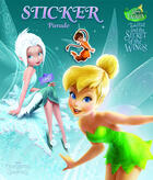 Couverture du livre « Disney Fairies Sticker Parade Clochette Et Le Secret Des Fees » de Znu aux éditions Chantecler