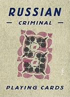 Couverture du livre « Russian criminal playing cards » de Murray/Sorrell aux éditions Fuel