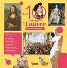 Couverture du livre « Les 10 chefs-d'oeuvre du Louvre racontés aux enfants » de Geraldine Maincent et Alain Boyer aux éditions Larousse