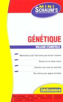 Couverture du livre « Genetique » de Stansfield aux éditions Dunod
