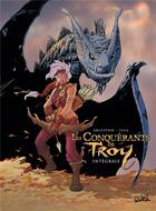 Couverture du livre « Les conquérants de Troy : Intégrale t.1 à t.4 » de Christophe Arleston et Ciro Tota aux éditions Soleil