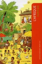 Couverture du livre « A PETITS PAS : l'Afrique noire » de Vincent Caut et Natacha Scheidhauer aux éditions Actes Sud Junior