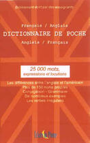 Couverture du livre « Le dictionnaire français-anglais de poche (25000 mots) » de  aux éditions Arcades