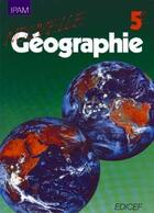 Couverture du livre « Nouvelle geographie 5e » de  aux éditions Edicef