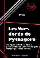 Couverture du livre « Les vers dorés de Pythagore » de Lysis aux éditions Ink Book